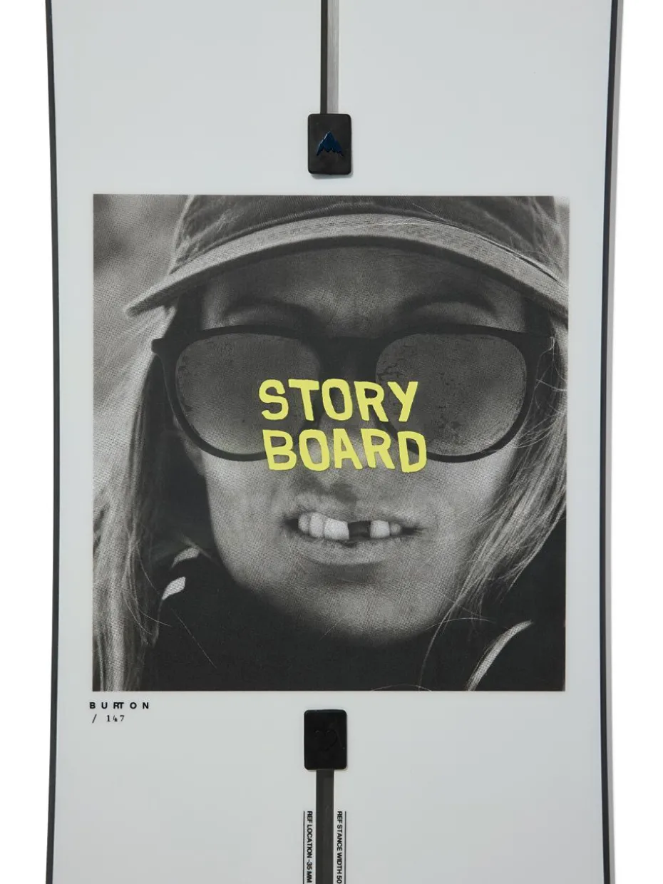 Damen Burton Snowboard Story Board