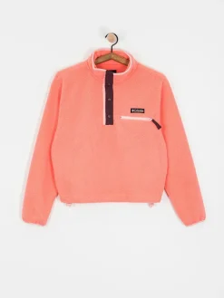 Damen Columbia Helvetia II Cropped Half Snap Fleece Jacke