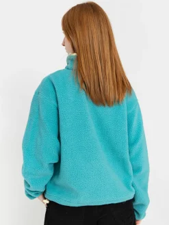 Damen Columbia Helvetia II Cropped Half Snap Fleece Jacke