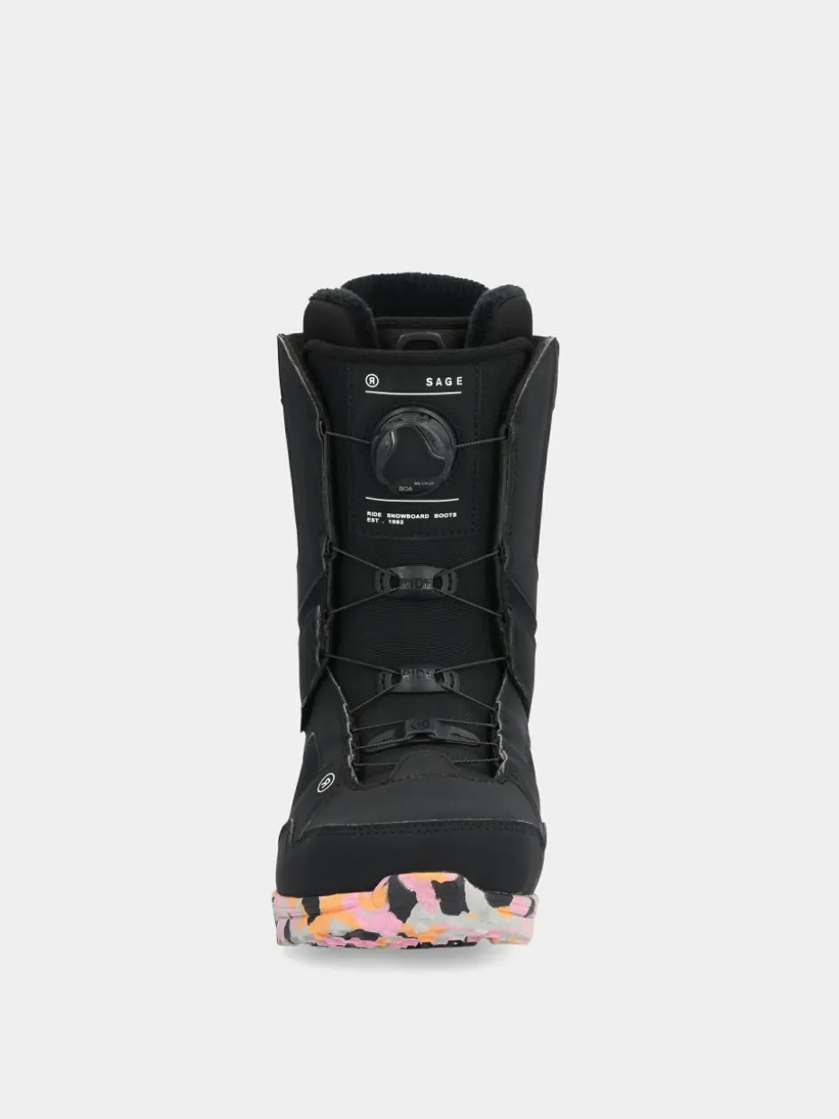 Damen Ride Snowboard Schuhe Sage