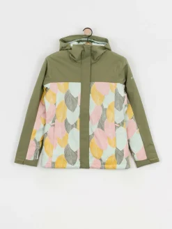 Damen Roxy Galaxy Print Block Snowboardjacke