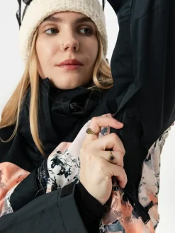 Damen Roxy Snowboard Jacke Jetty Block