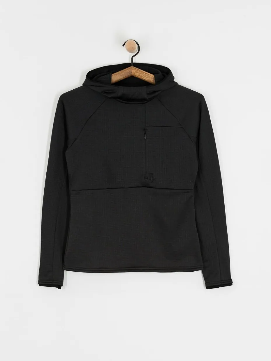 Damen Volcom Aktives Sweatshirt Gridlock Balaclava