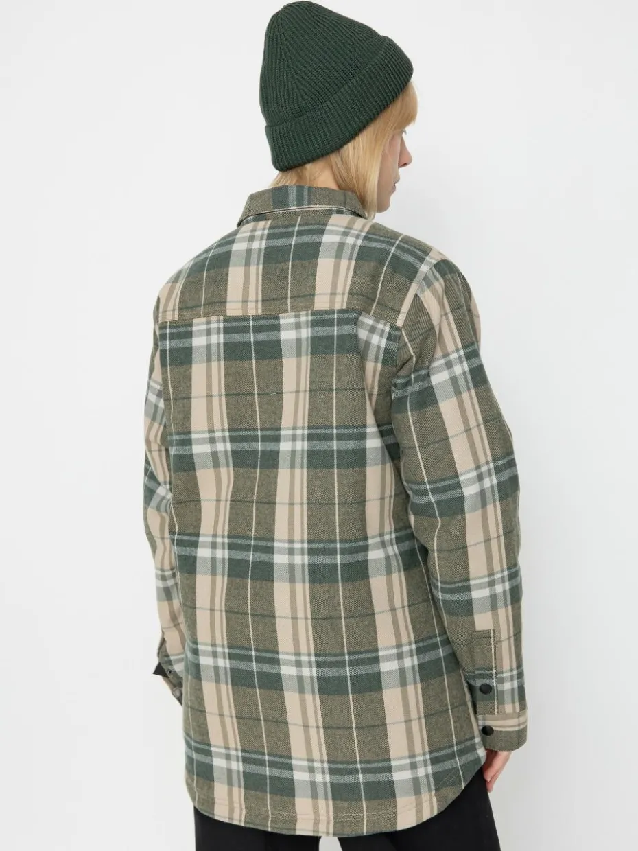 Damen Volcom Snowboard Jacke Ins Riding Flannel