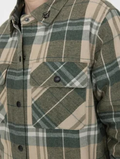 Damen Volcom Snowboard Jacke Ins Riding Flannel