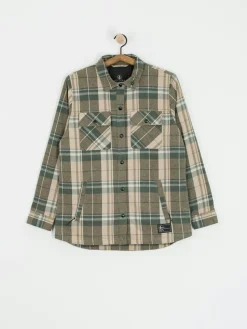 Damen Volcom Snowboard Jacke Ins Riding Flannel