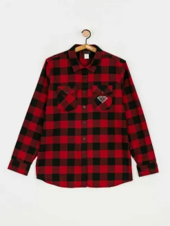 Diamond Supply Co. Dark Idol Flannel Hemd