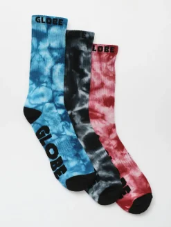 Globe All Tied Up 3 Pack Socken