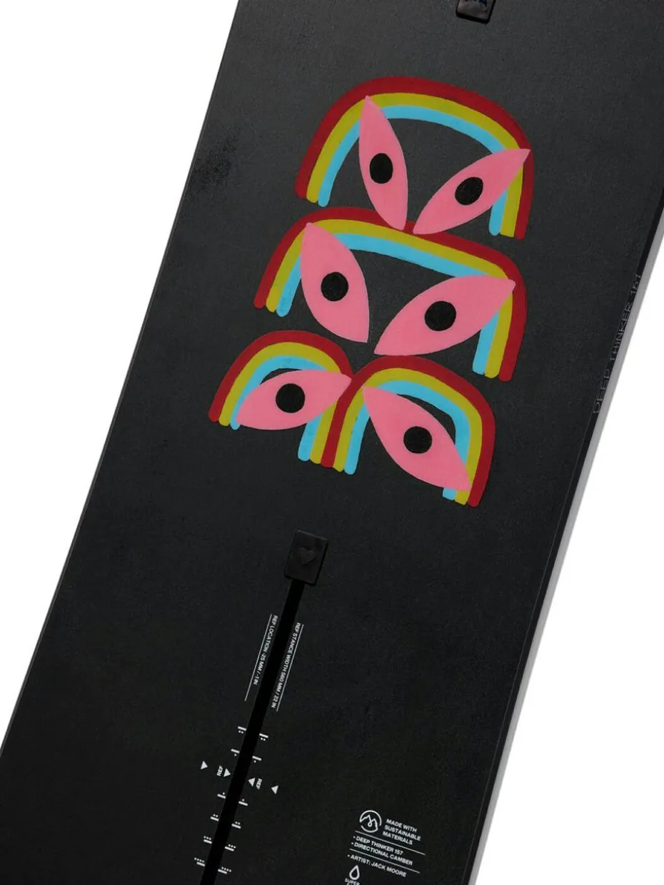 Herren Burton Snowboard Deep Thinker