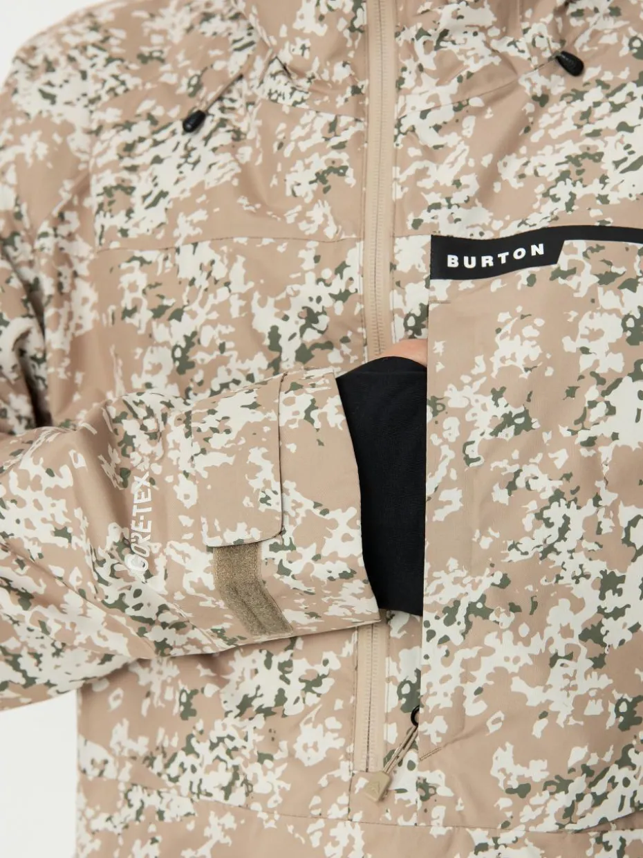 Herren Burton Snowboard Jacke Pillowline Gore Tex Anorak