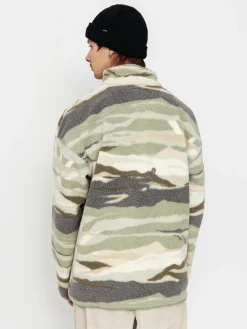 Herren Columbia Helvetia II Printed Half Snap Fleece Jacke