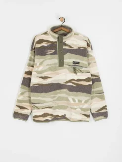 Herren Columbia Helvetia II Printed Half Snap Fleece Jacke