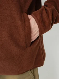 Herren New Balance Fleece Jacke Fleece 1/2 Zip