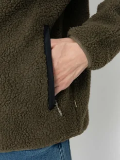 Herren Quiksilver Shallow Water FZ Fleece Jacke