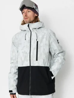 Herren Quiksilver Snowboard Jacke Mission Printed Block