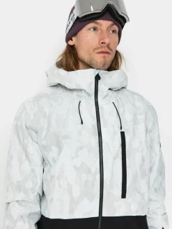 Herren Quiksilver Snowboard Jacke Mission Printed Block