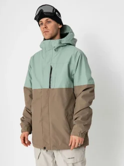 Herren Volcom Snowboard Jacke L Ins Gore Tex