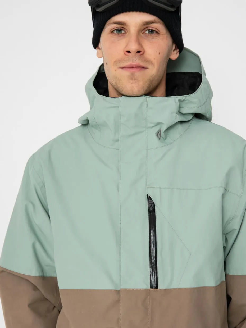 Herren Volcom Snowboard Jacke L Ins Gore Tex