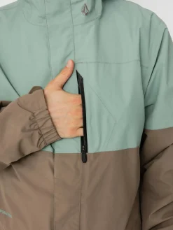 Herren Volcom Snowboard Jacke L Ins Gore Tex