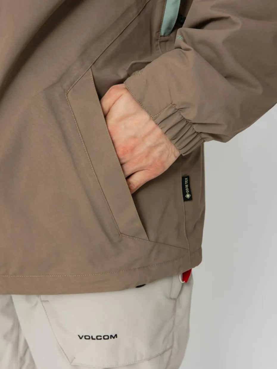 Herren Volcom Snowboard Jacke L Ins Gore Tex