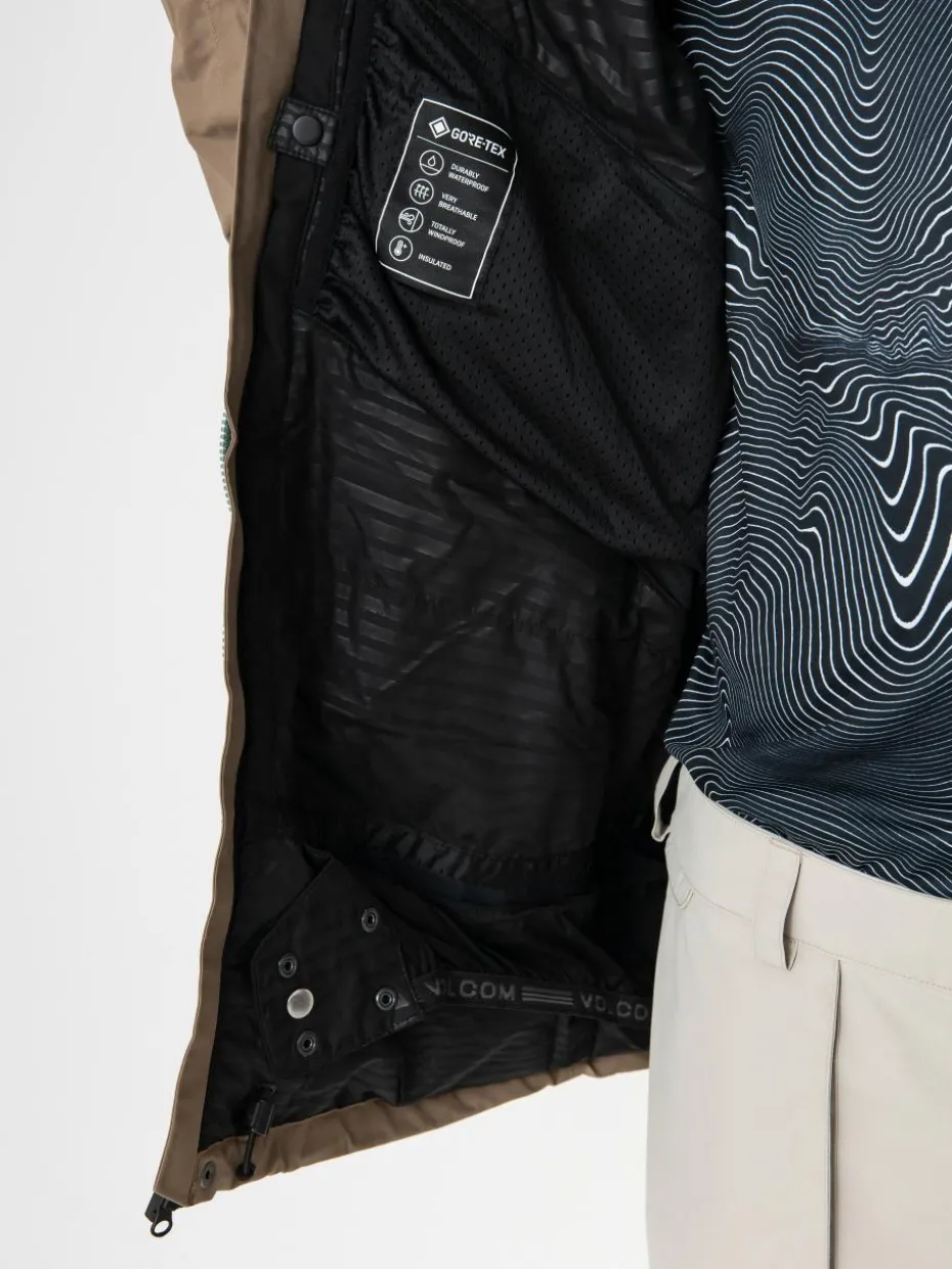 Herren Volcom Snowboard Jacke L Ins Gore Tex