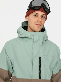 Herren Volcom Snowboard Jacke L Gore Tex