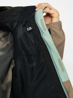 Herren Volcom Snowboard Jacke L Gore Tex