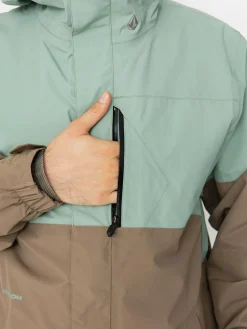 Herren Volcom Snowboard Jacke L Gore Tex