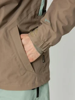 Herren Volcom Snowboard Jacke L Gore Tex