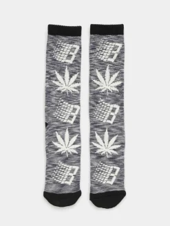 HUF X Bronze Plantlife Marled Socken