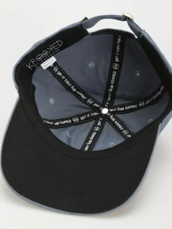 Krooked Adj Moonsmile Scrpt Strapback Cap
