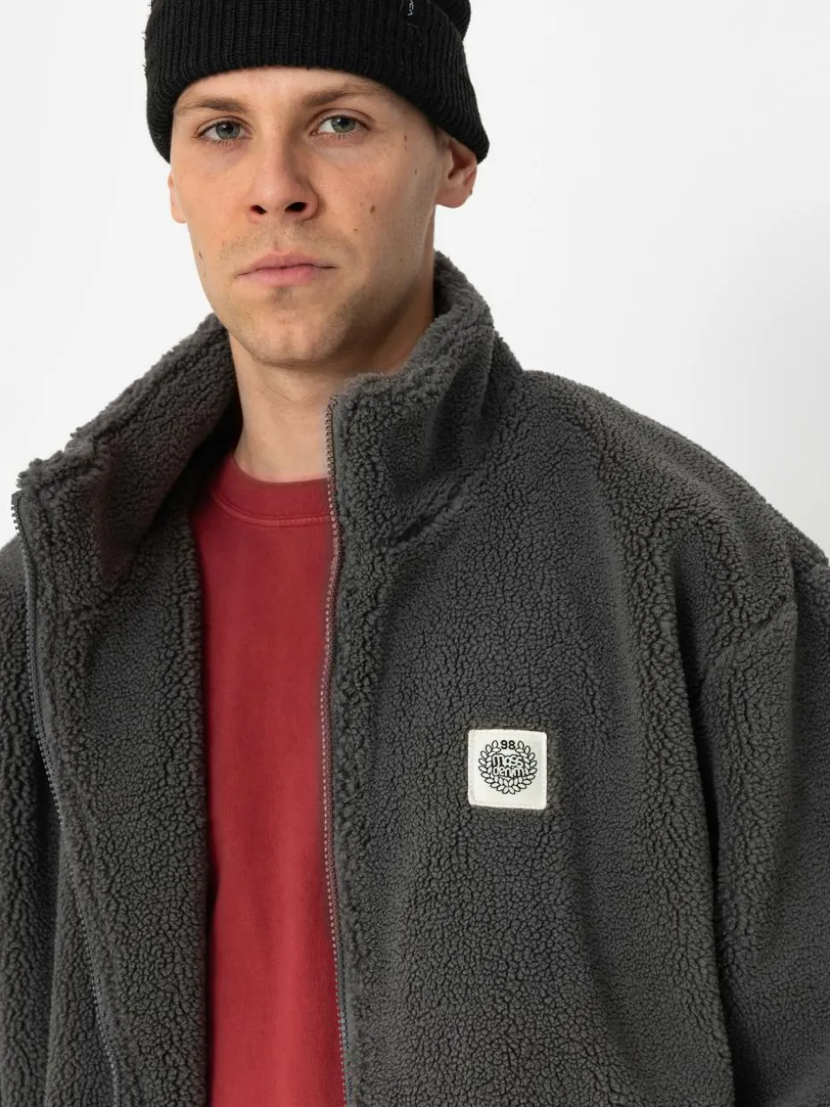 MassDnm Patch Teddy Zip Jacke