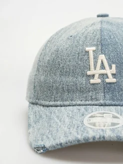 New Era Acid Denim 9Twenty La Dodgers Wmn Cap