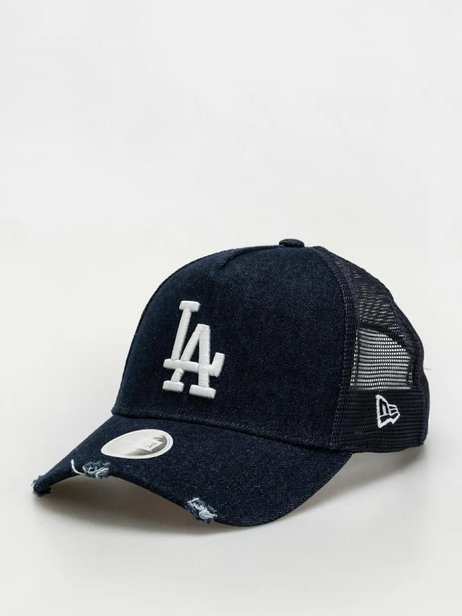 New Era Cap Denim Trucker Los Angeles Dodgers Wmn