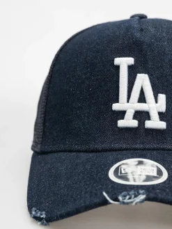New Era Cap Denim Trucker Los Angeles Dodgers Wmn