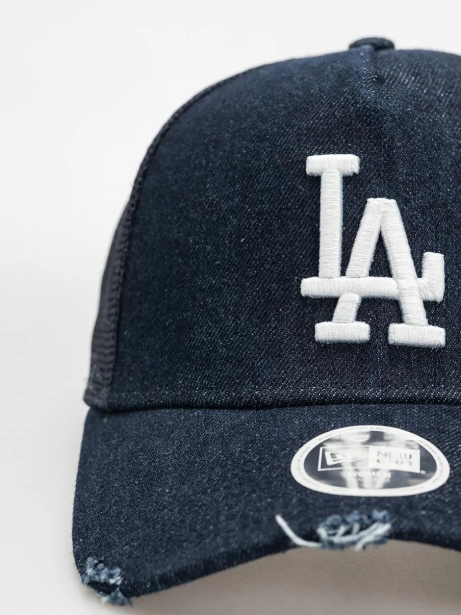 New Era Cap Denim Trucker Los Angeles Dodgers Wmn