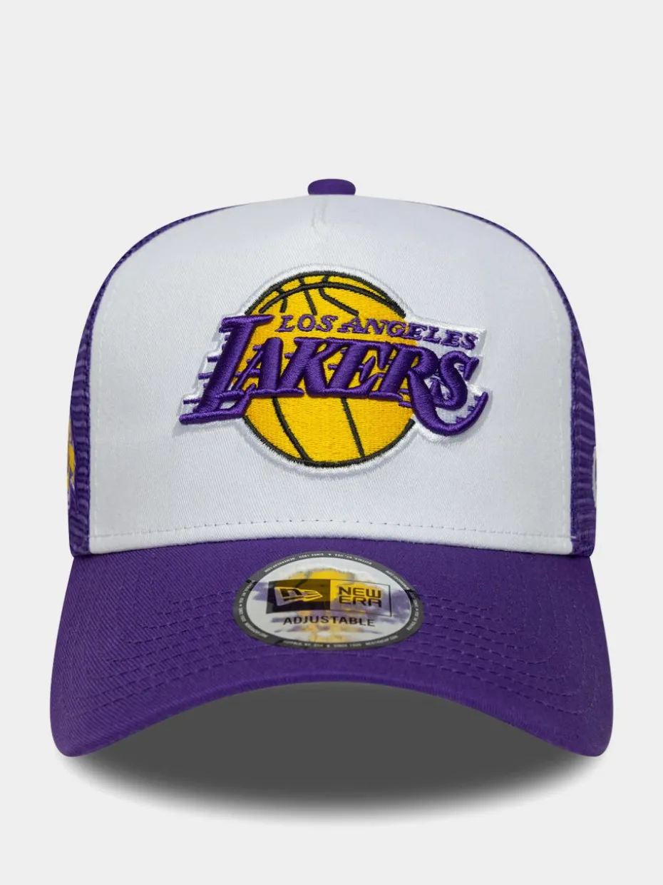 New Era Cap NBA Side Patch Trucker Los Angeles Lakers