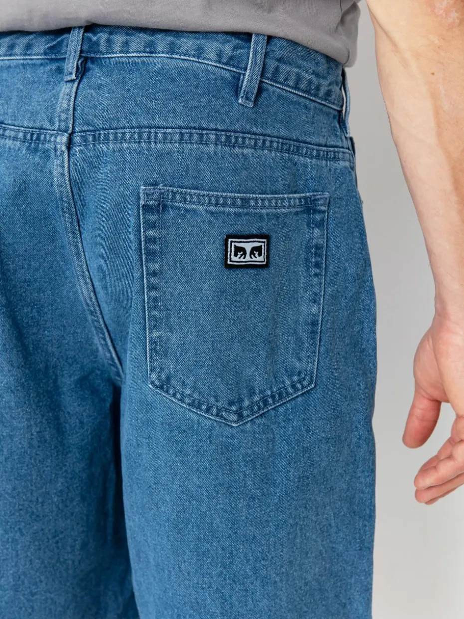 OBEY Bigwig Baggy Denim Shorts