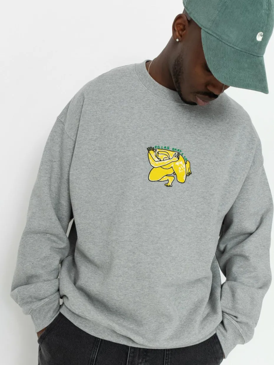 Polar Skate Dave Crewneck Shy Bow Sweatshirt