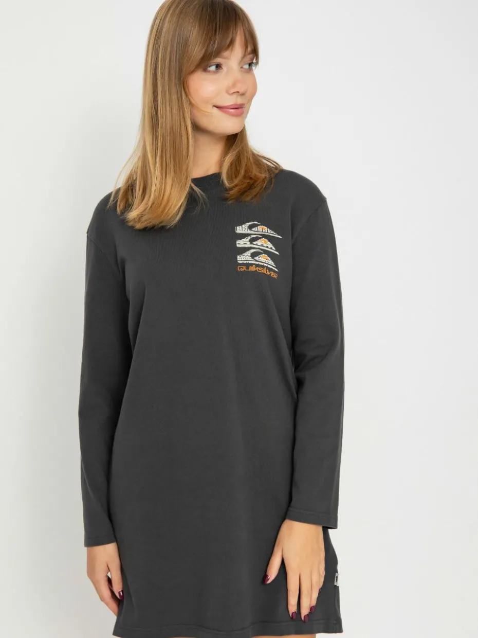 Quiksilver Uni Ls Tee Dress Wmn Longsleeve