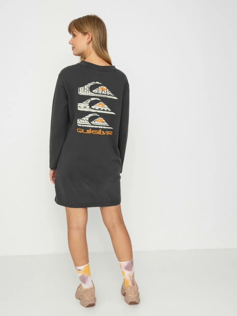 Quiksilver Uni Ls Tee Dress Wmn Longsleeve