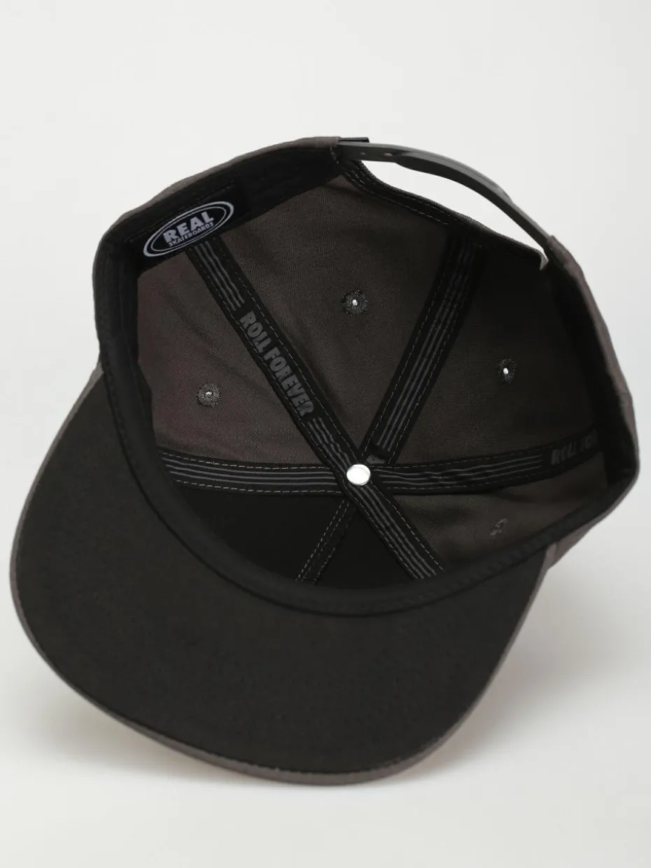 Real Oval Emb Snap Cap