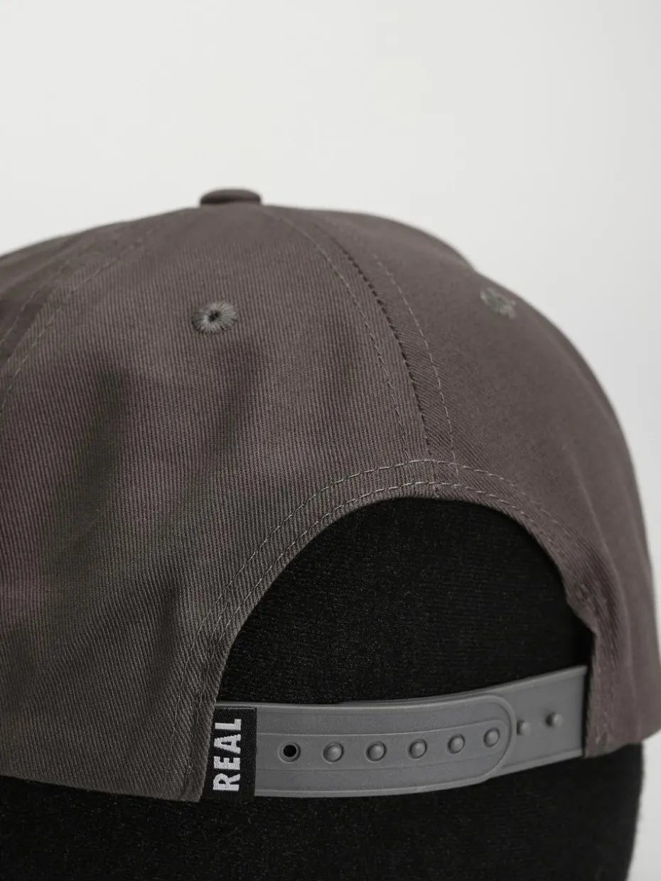 Real Oval Emb Snap Cap
