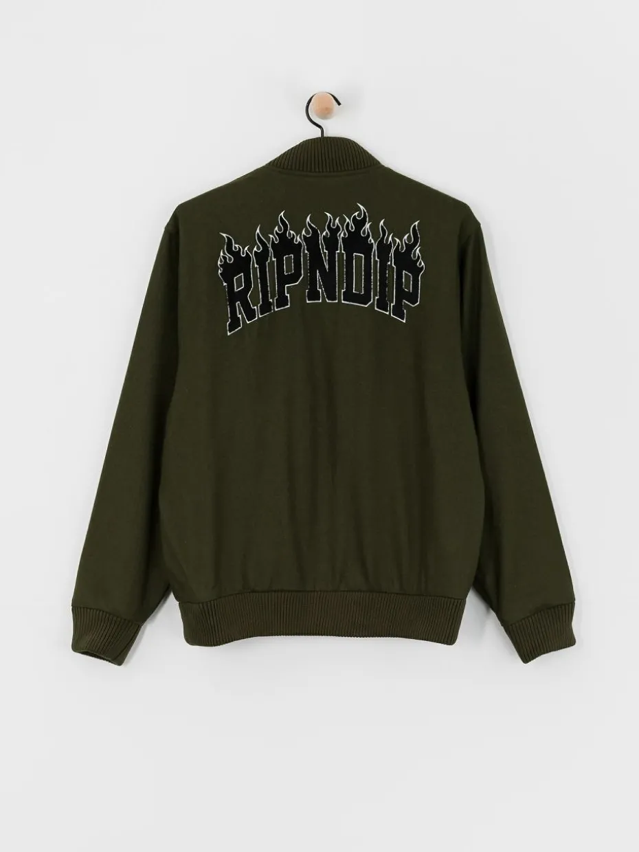 RipNDip Jacke Fire Spirit Varsity