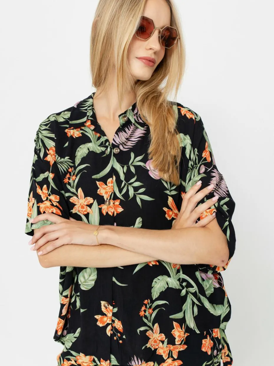 Roxy Beach Nostalgia Crinkle Hemd Wmn