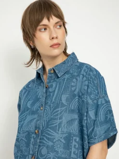 Roxy Beach Nostalgia Denim Wmn Hemd