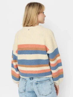 Roxy Marble Tiles Stripe Wmn Pulli