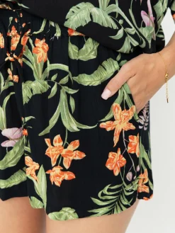 Roxy Shorts Lekeitio Break High Printed Cr Wmn