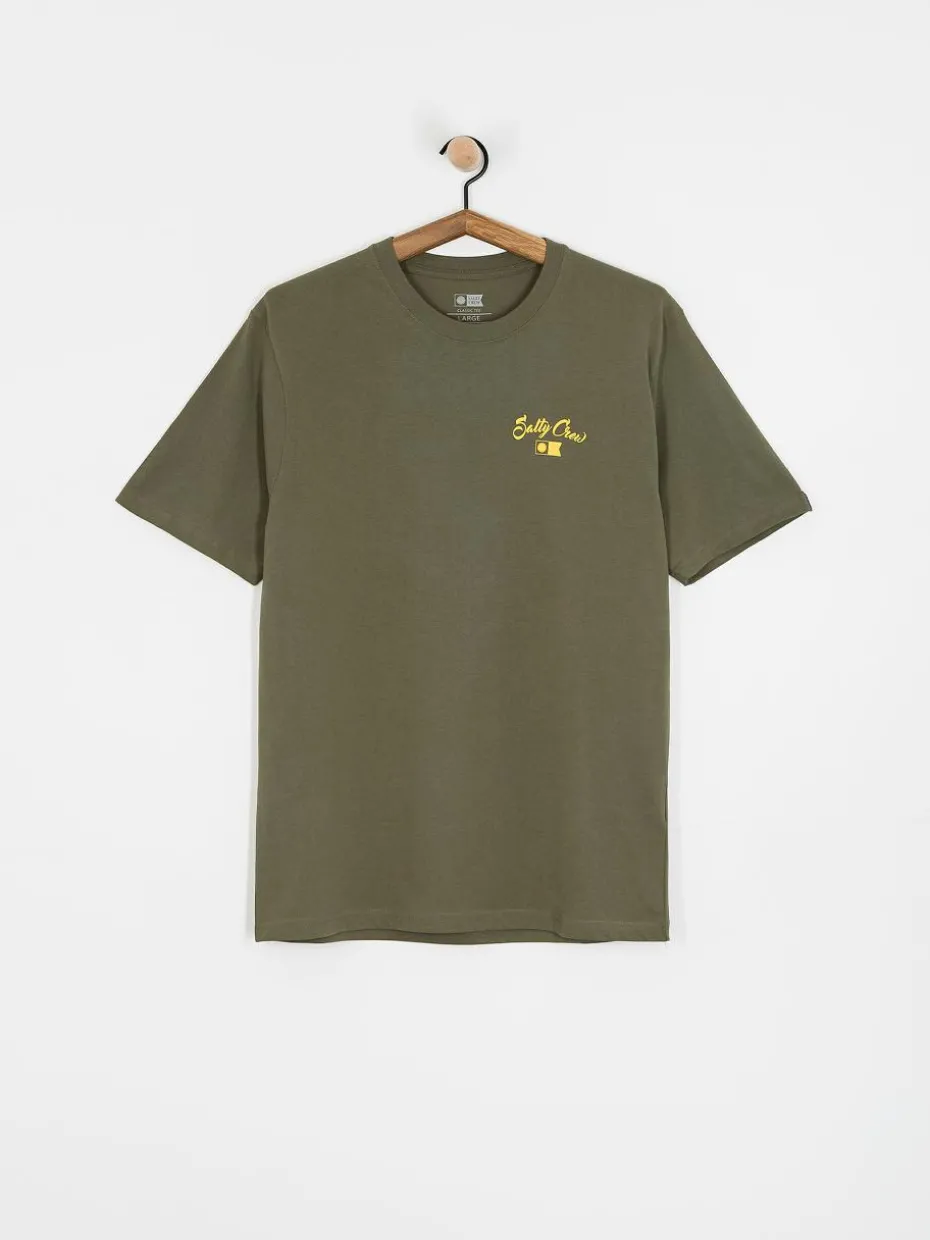 Salty Crew T-Shirt Red Fish Classic