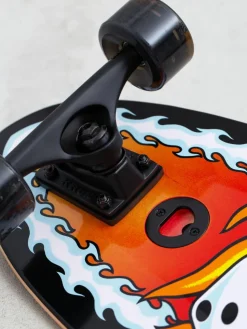 Santa Cruz Flaming Dice Dot Cruiser